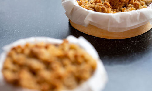 Gourmet Apple or Cherry Crumble